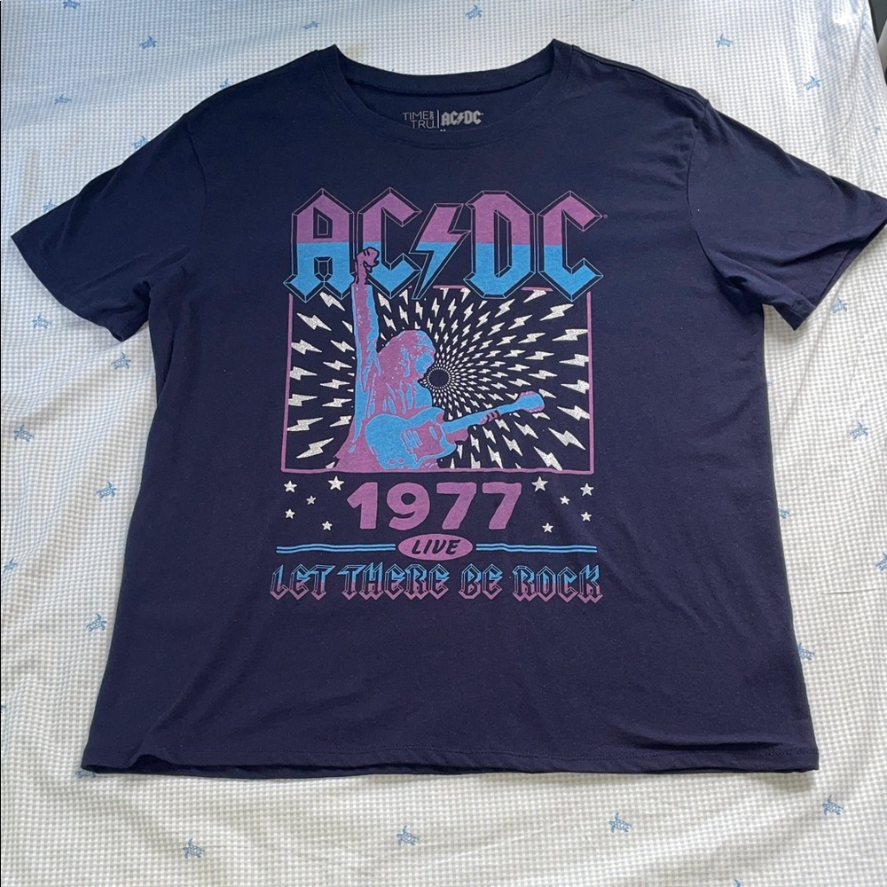 AC/DC 1977 Live Let There Be Rock Tee